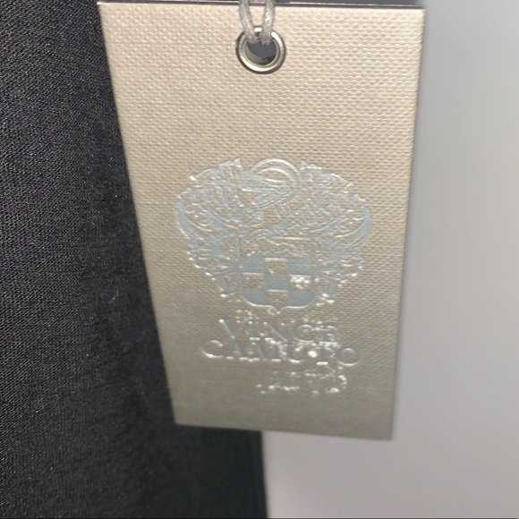 Vince Camuto Layered Look Flutter Sleeve Top - Picture 9 of 9